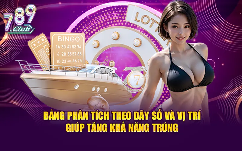 Bảng phân tích theo dãy số và vị trí giúp tăng khả năng trúng 